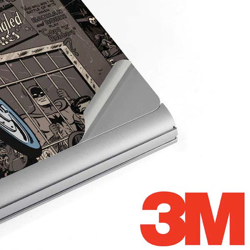 DC Comics Robin Vintage Action pose pattern Surface Book 2 15in Skin